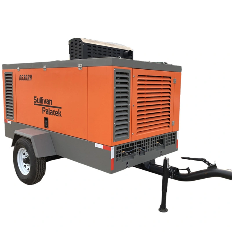 High Pressure Mobile Screw Air Compressor for Mining Urban Construction