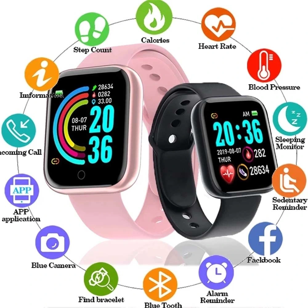 D20 Y68 Fitness Smartband Reloj Inteligente Smartwatch Smart Watch Bracelet Bracelet