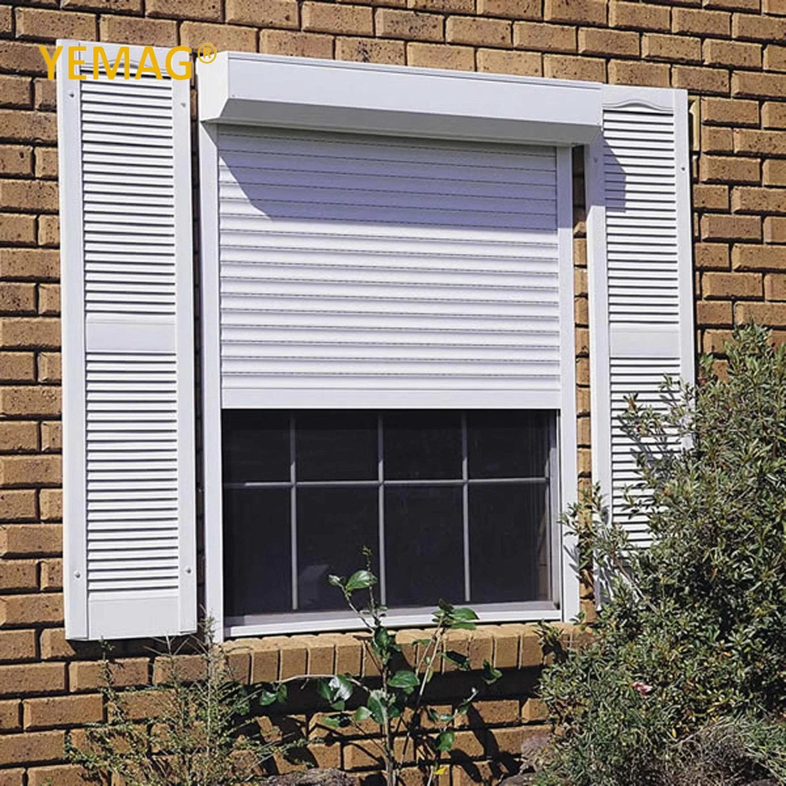 Ce Approved 45mm Alu. PU Insulated Roller Rolling Shutter Window Roller Rolling Shutters