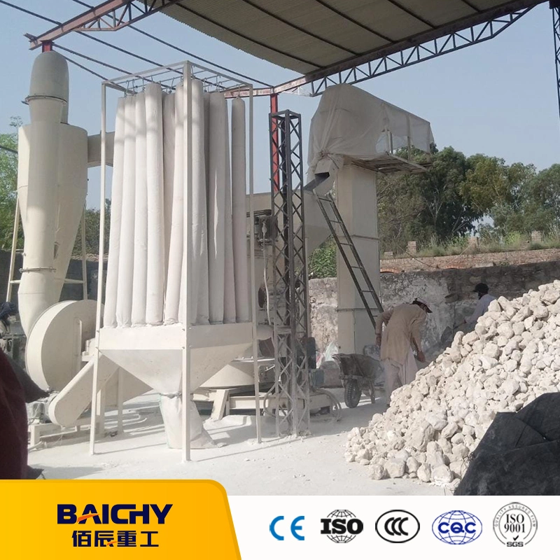 Barite Marble Feldspar Limestone Calcite Grinding Mill Plant and Powder Making Machine