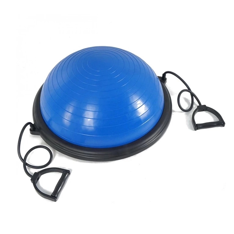 New Design Bosu Half Balance Trainer Hemisphere Ball with Handles for Yoga Pilates Exercise