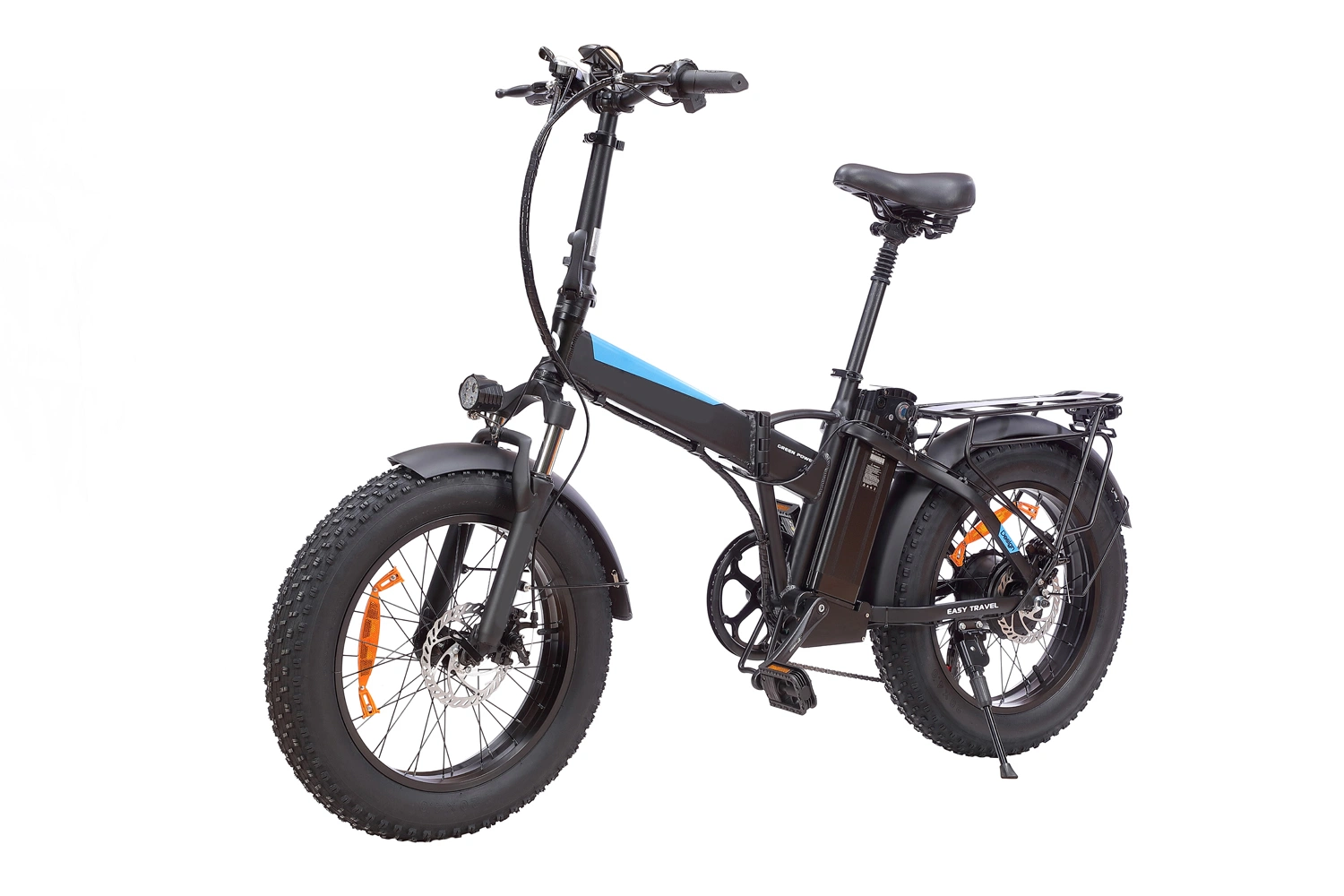 Складной велосипед Производитель мотоцикла Мотор 500 Вт Электрический велосипед толстые шины E велосипед