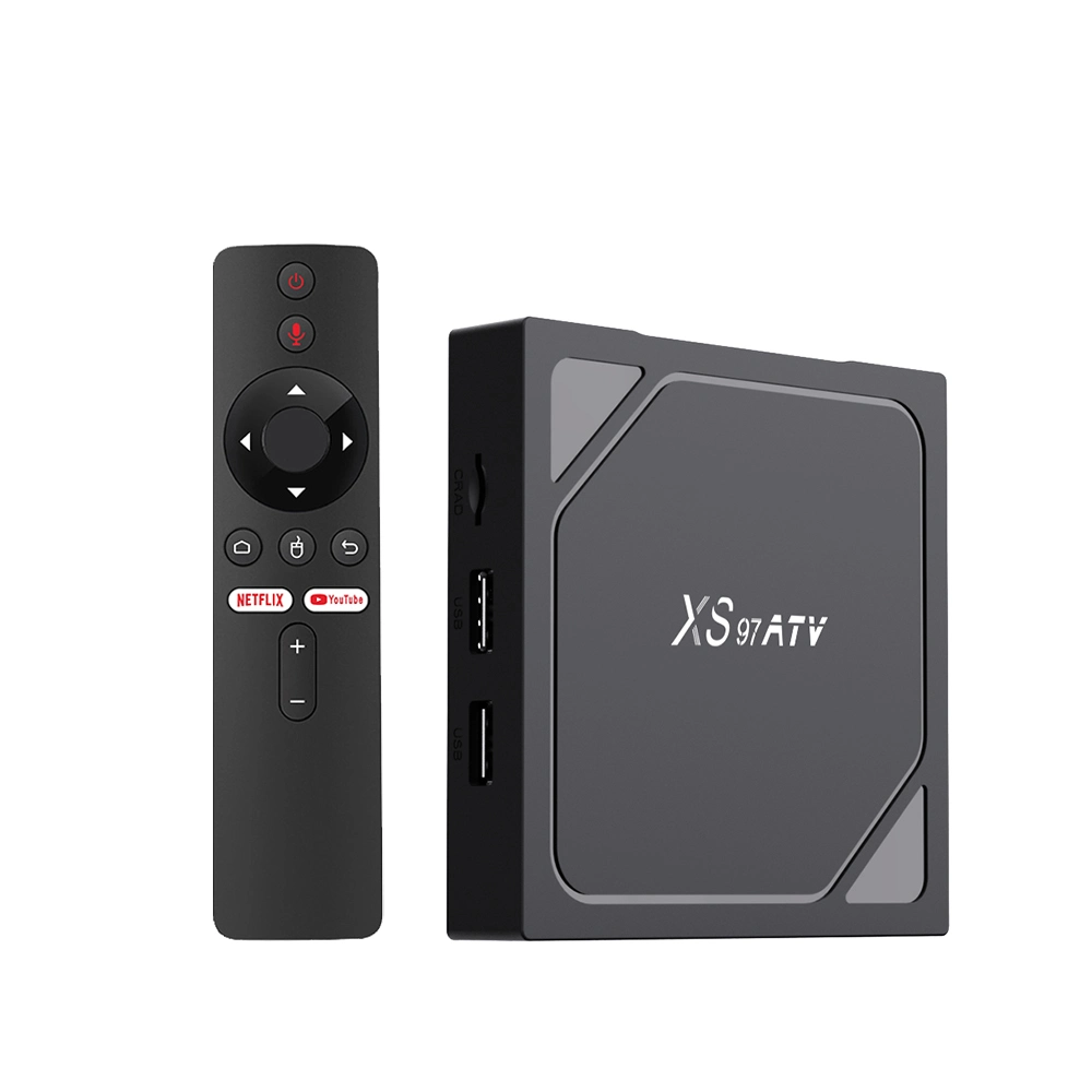 Xs97 a-TV Nuevo Modelo Arrival H313 Quad Core 2,4G 5g Dual WiFi 2GB 16GB Android 10 IPTV Android tvbox