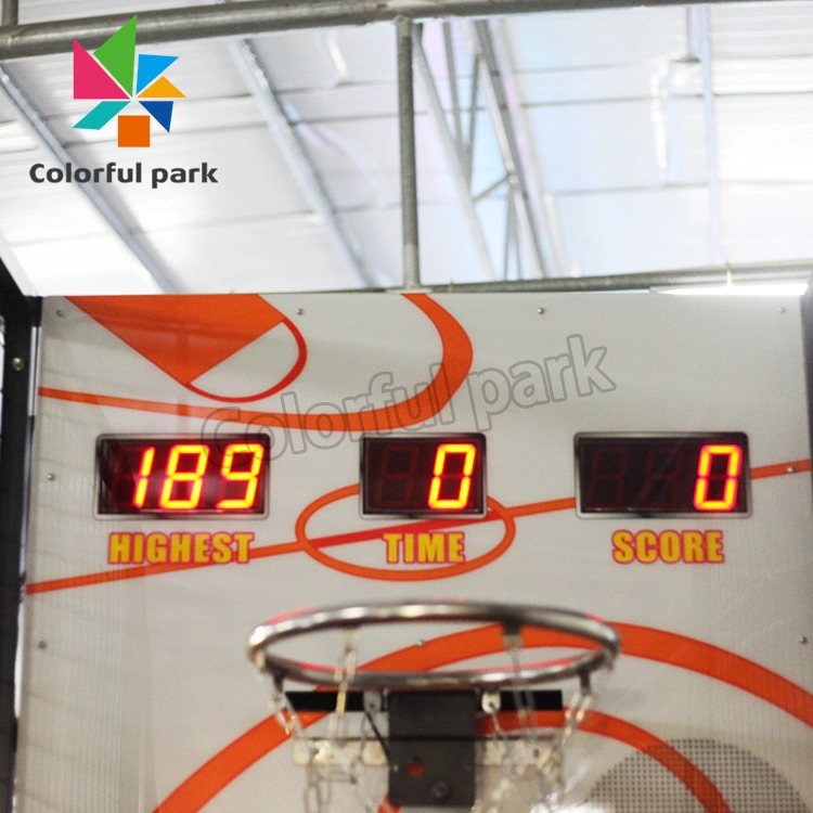 Amusement Game Center Indoor Coin Operated Street Basketball Arcade Game Machine