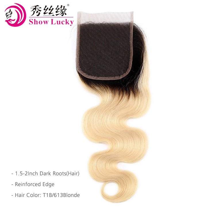 Long Hair Body Wave 1b/613 Ombre Malaysian Hair Cuticle Aligned Hair Remy Human Hair Weaving