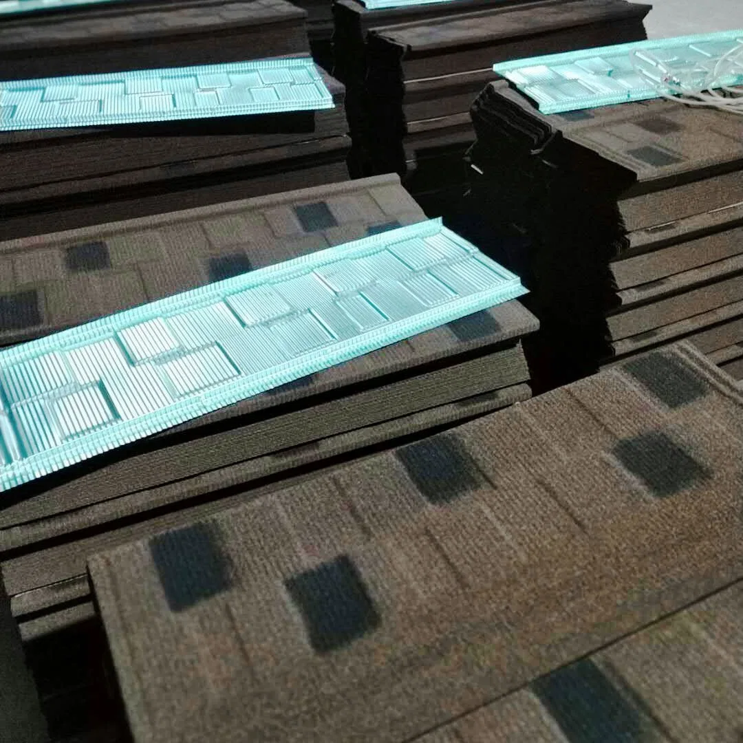 Manufacturer Stone Chip Coated Metal Roofing Sheet Aluminum Zinc Steel Plate