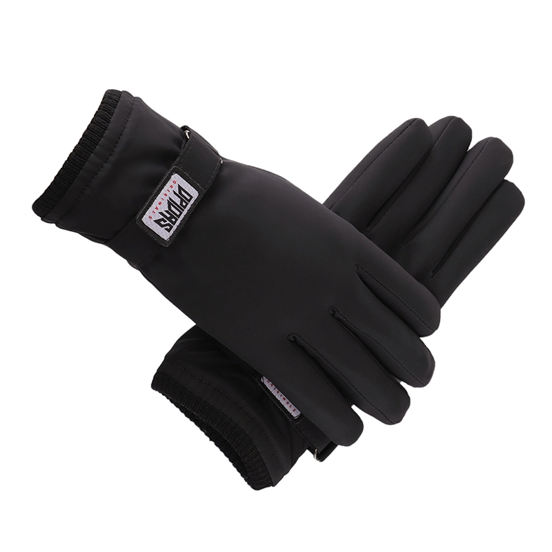 Polyester on The Outside and Velvet on The Inside Touchscreen Winter Warm Gloves