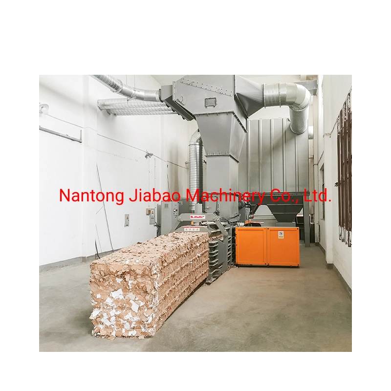 Jewel Brand Factory Supply CE ISO Certified Full Automatic Horizontal Hydraulic Waste Paper/Cardboard/Waste Plastic/Plastic Bottle/Medical Waste Compactor