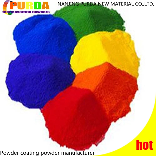 Electrostatic Thermosetting Zinc Yellow Ral 1018 Powder Coating