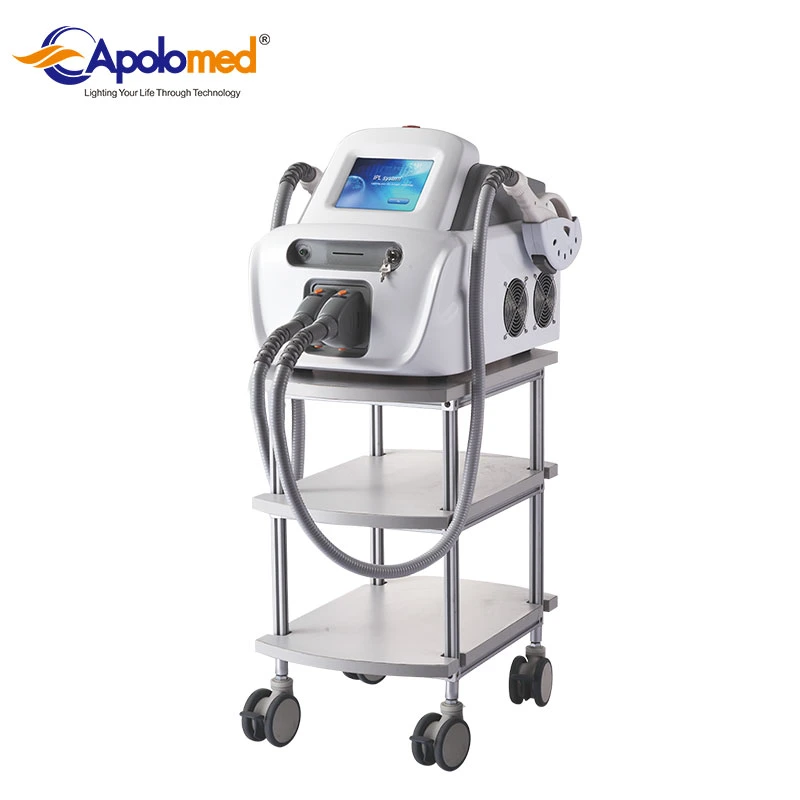 استخدام Medspa نظام إزالة الشعر بالليزر Apolmed HS-620 IPL