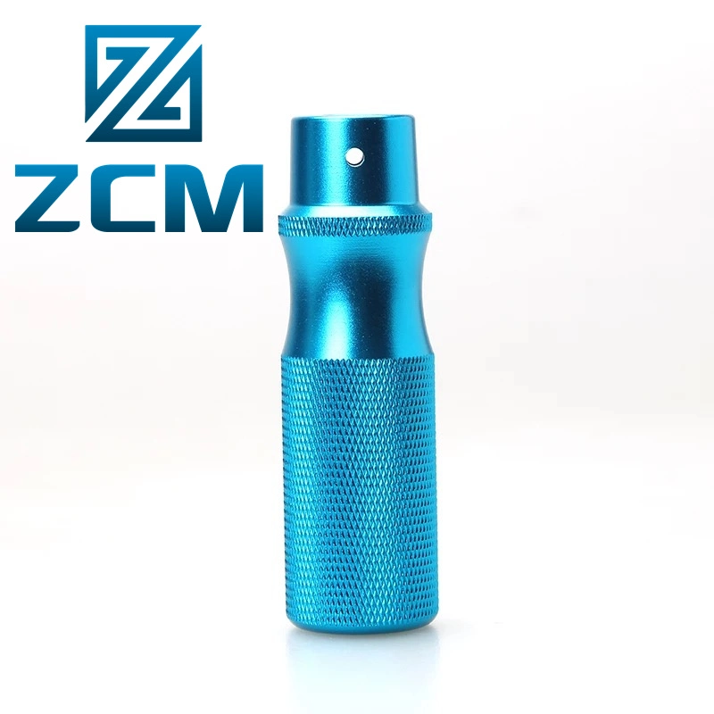 Shenzhen, la precisión de piezas de metal personalizados lápiz CNC MECANIZADO CNC anodizado azul Turnign aluminio pequeñas plumas láser de Power Point