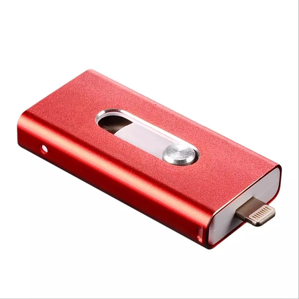 Melhor preço por grosso de venda quente Micro Drive Produto novo logotipo personalizado unidade Flash USB OTG16GB 32GB, 64GB de disco U de metal para telefone