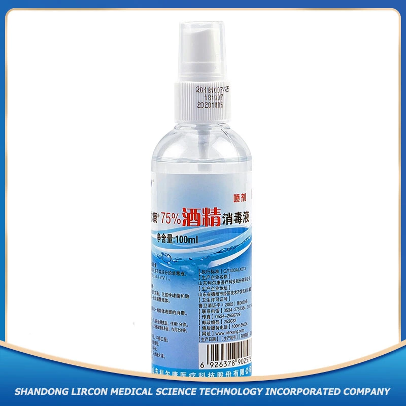 Aerosol de alcohol de etanol al 75%