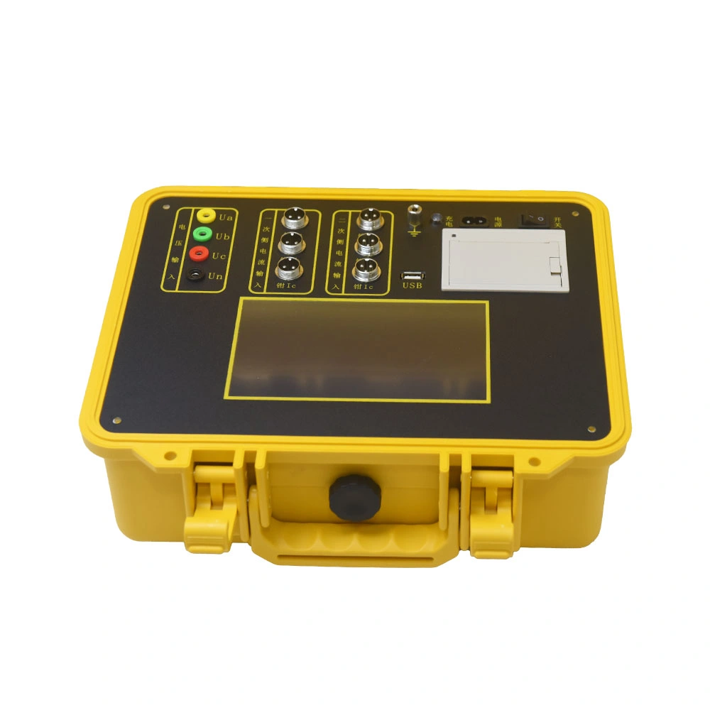 Testeur de vecteur d'analyse de test électrique à six phases à haute précision de protection.