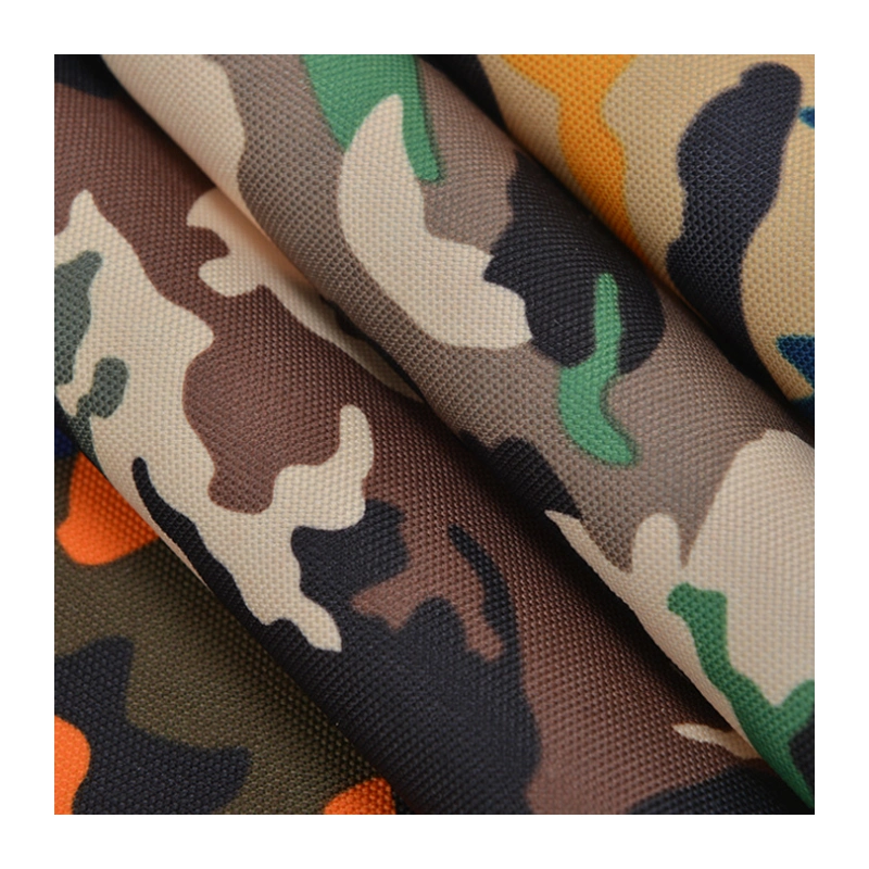 Recycled 900d Coating Waterproof Polyester Camouflage Oxford Cloth