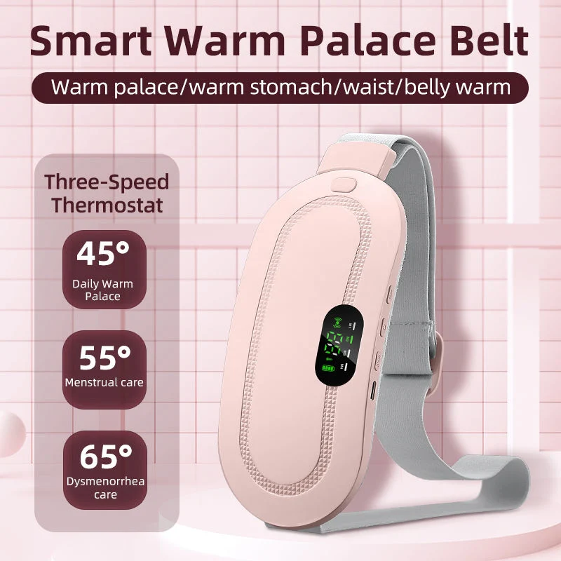 Trending Products Period Cramp Massager Heating Warm Palace Belt Protect Women Uterus