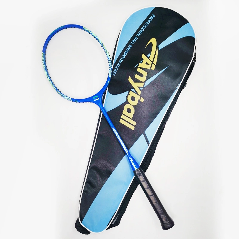 Carbon Graphite Ball Badminton Rackets High quality/High cost performance  Racket Badminton Custom Badminton Racquet for Strength Training