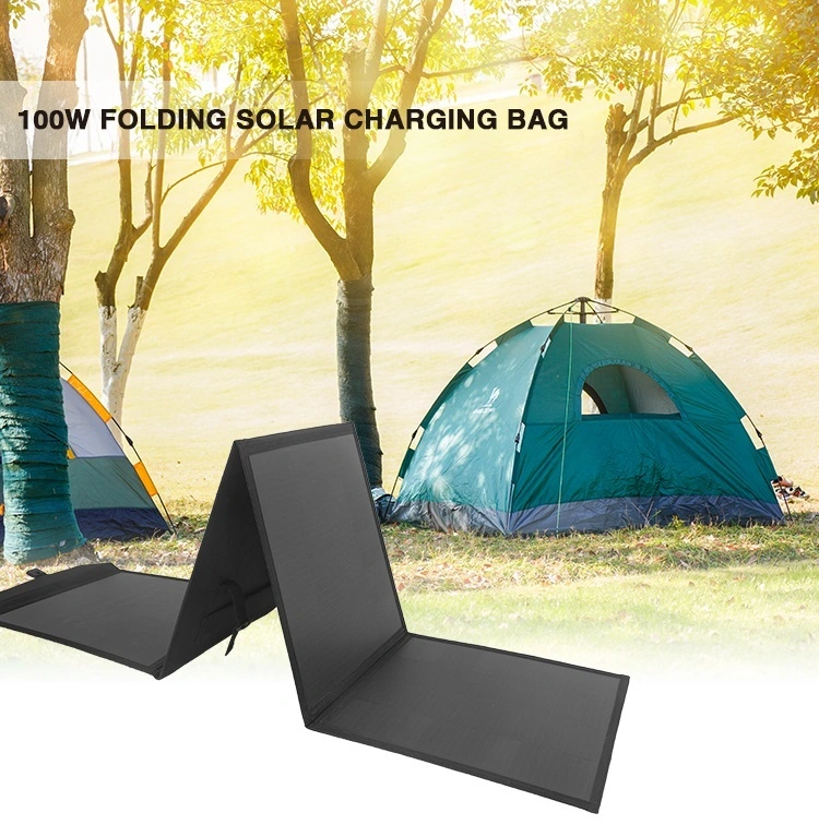 120W Solar Panel Charger Portable Solar Tasche für Camping