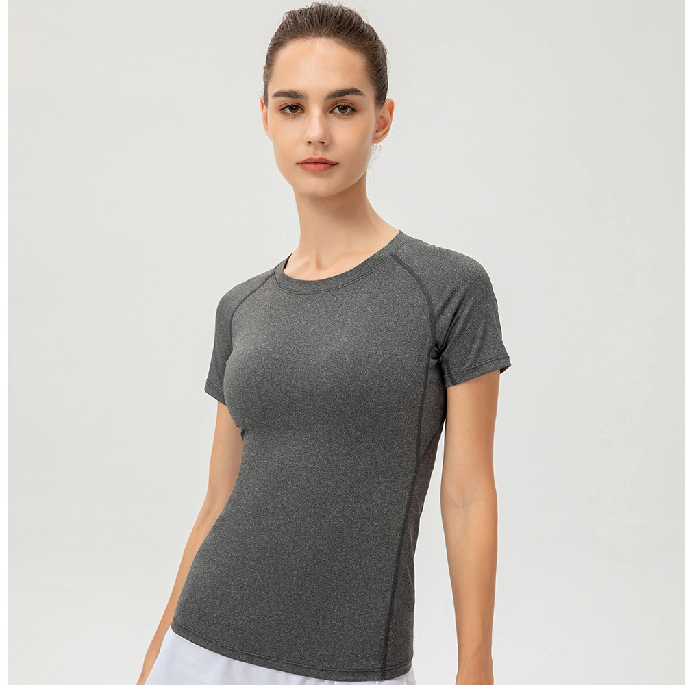 Ladies Women's Clothing Quick Dry Seamless Sports Wearrunning T-Shirts