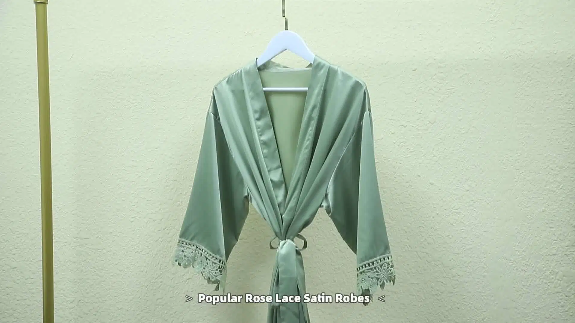 Lace Silk Bride Robe Satin Women Wedding Wholesale/Supplier Bridal Shower Bridesmaid Robes