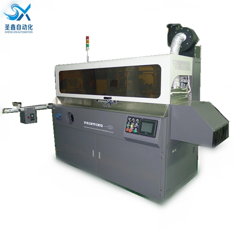 Fully Automatic Four Color Round Surface Plastic Bottle Screen Printing Machine