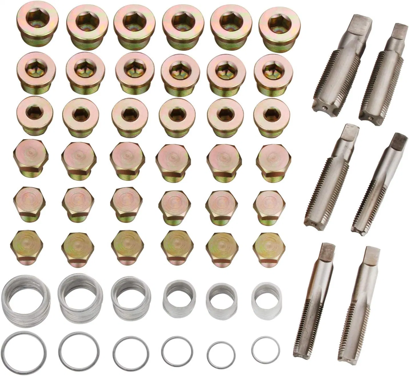 Professional Thread Sump Gearbox Repair Set Kit with Drain Plug Tool Set