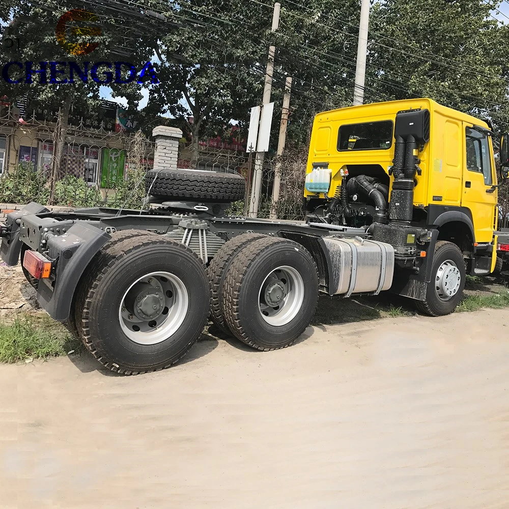 Camión cabeza de tractor usado barato Rhd Sinotruk HOWO con motor diésel