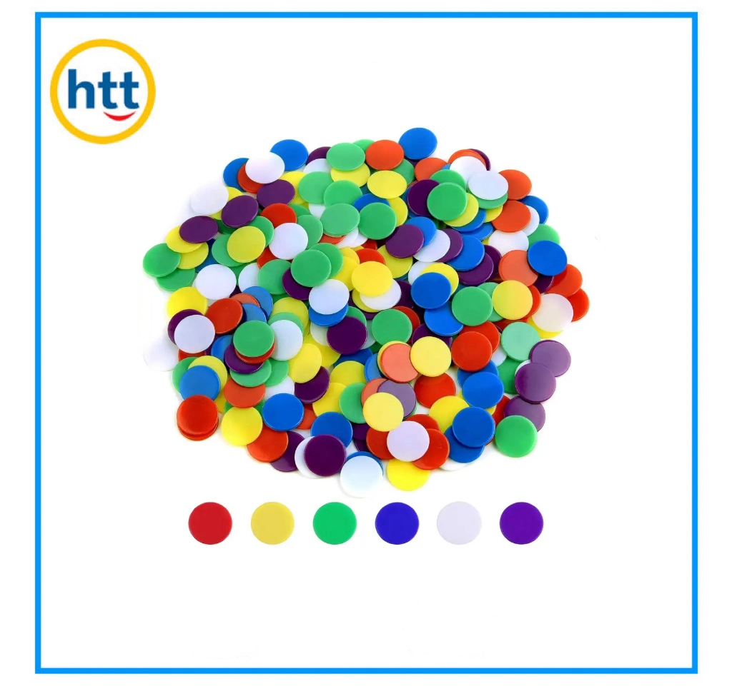 Custom Plastic Token Coins, Plastic Counting Chips, Games of Assessment Counters