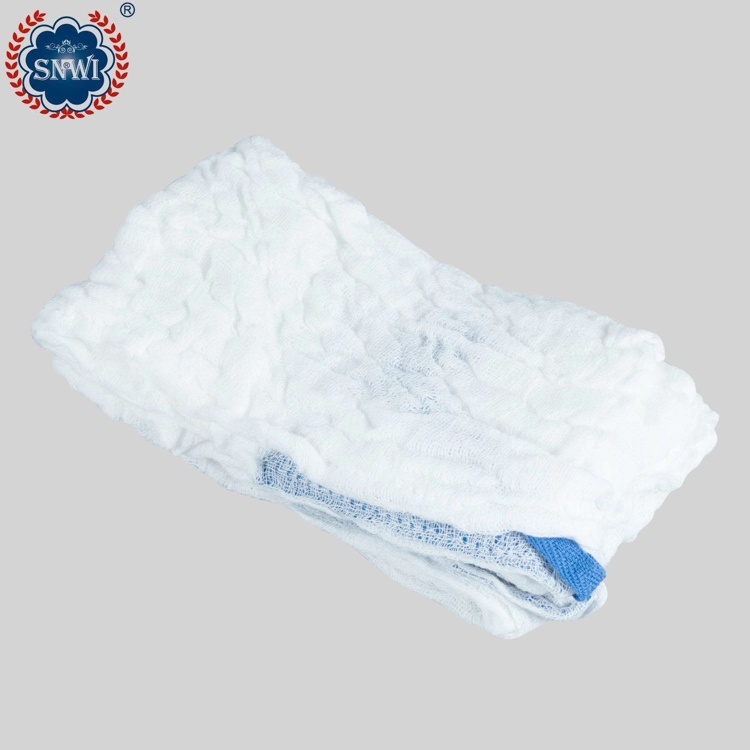 OEM 100% Pure Cotton High Absorbency Medical Surgical Sterile Gauze Lap Sponge Abdominal Pad with X-ray Detectable