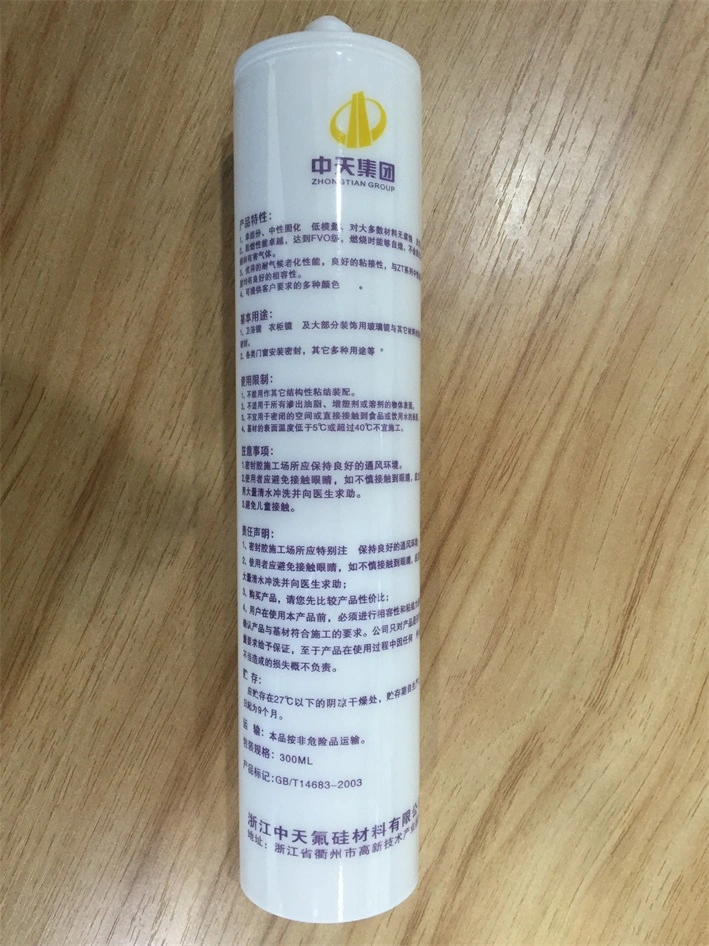 Single Part Neutral Mirror Silicone Sealant