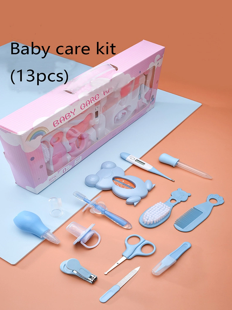 Conjunto de cuidados de saúde do kit de cuidados de saúde para bebé berçário Com escova de dentes para unhas Clipper File