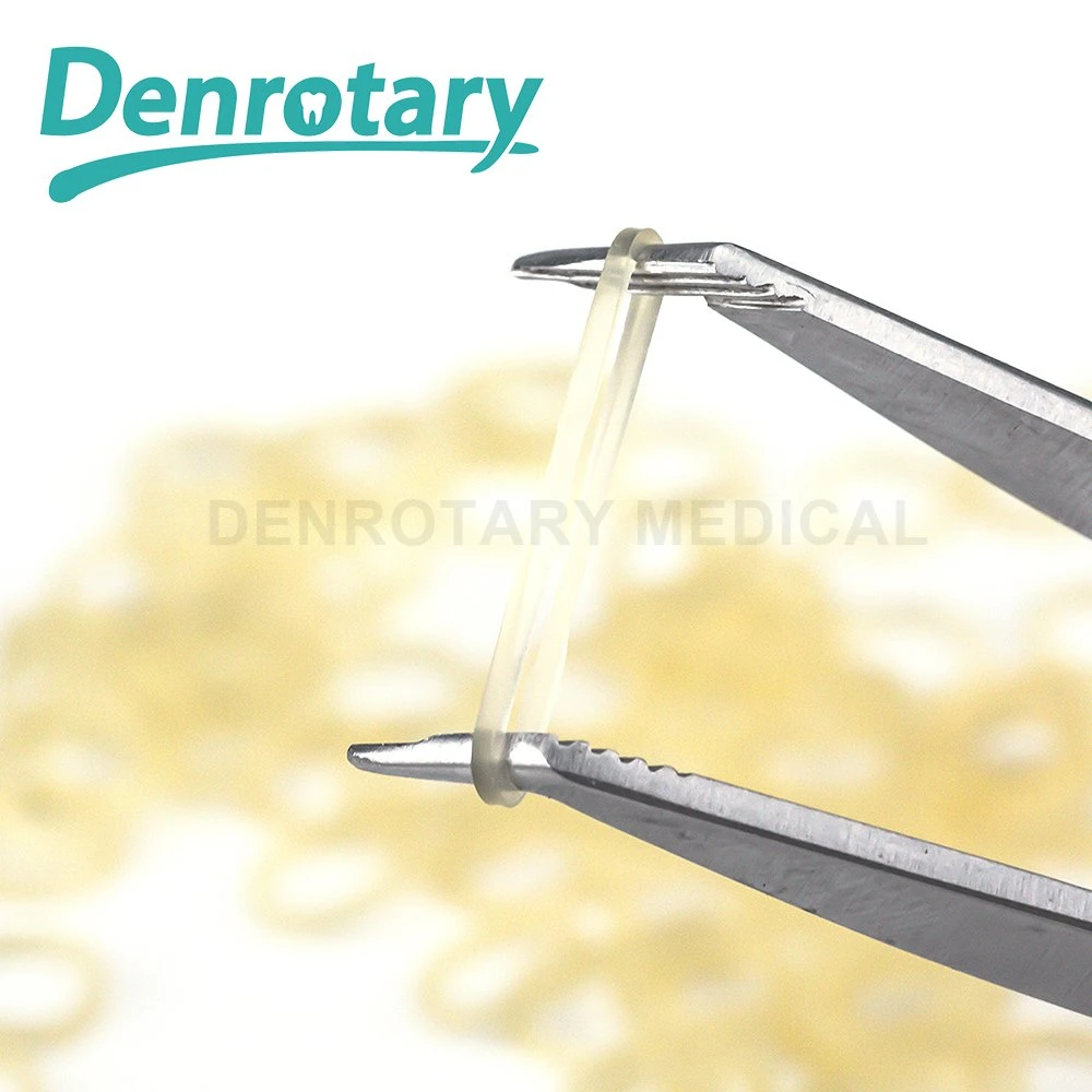 Dental Orthodontic Elastic Rubber Band Chain for Braces Brackets