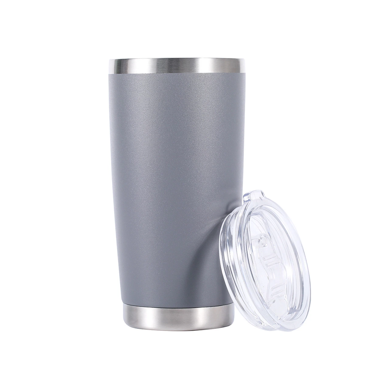 Custom 20oz Stainless Steel Vacuum Insulated Double Wall Powder Coating Portable Coffee Travel Mug Sports Water Bottle