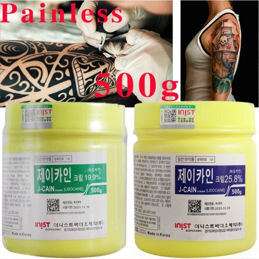 New J-Cain Microneedling Tattoo Numbing Cream Ointment Topical Anesthetic Tattoo Microblading Korea Jcain 10.56% 15.6% 19.8% 25.8% 29.9% J Cain Numb Cream