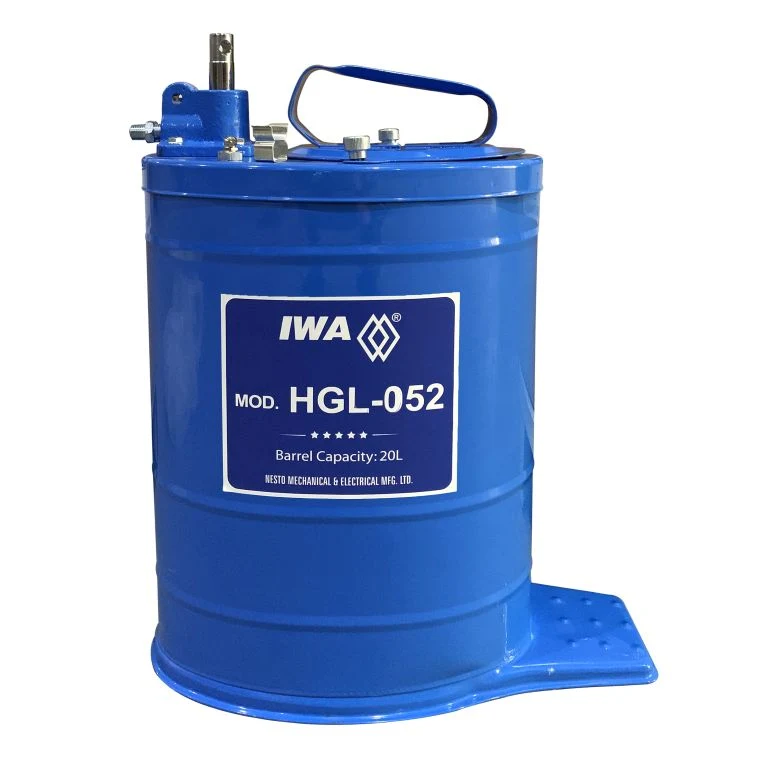 HIGH PRESSURE OIL BUCKET GREASE PUMP HAND OPERATED