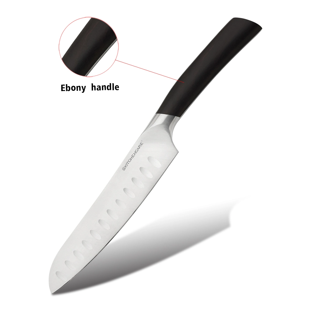 Kitchencare de acero inoxidable de 5"Cuchillo Santoku pequeño cuchillo de cocina