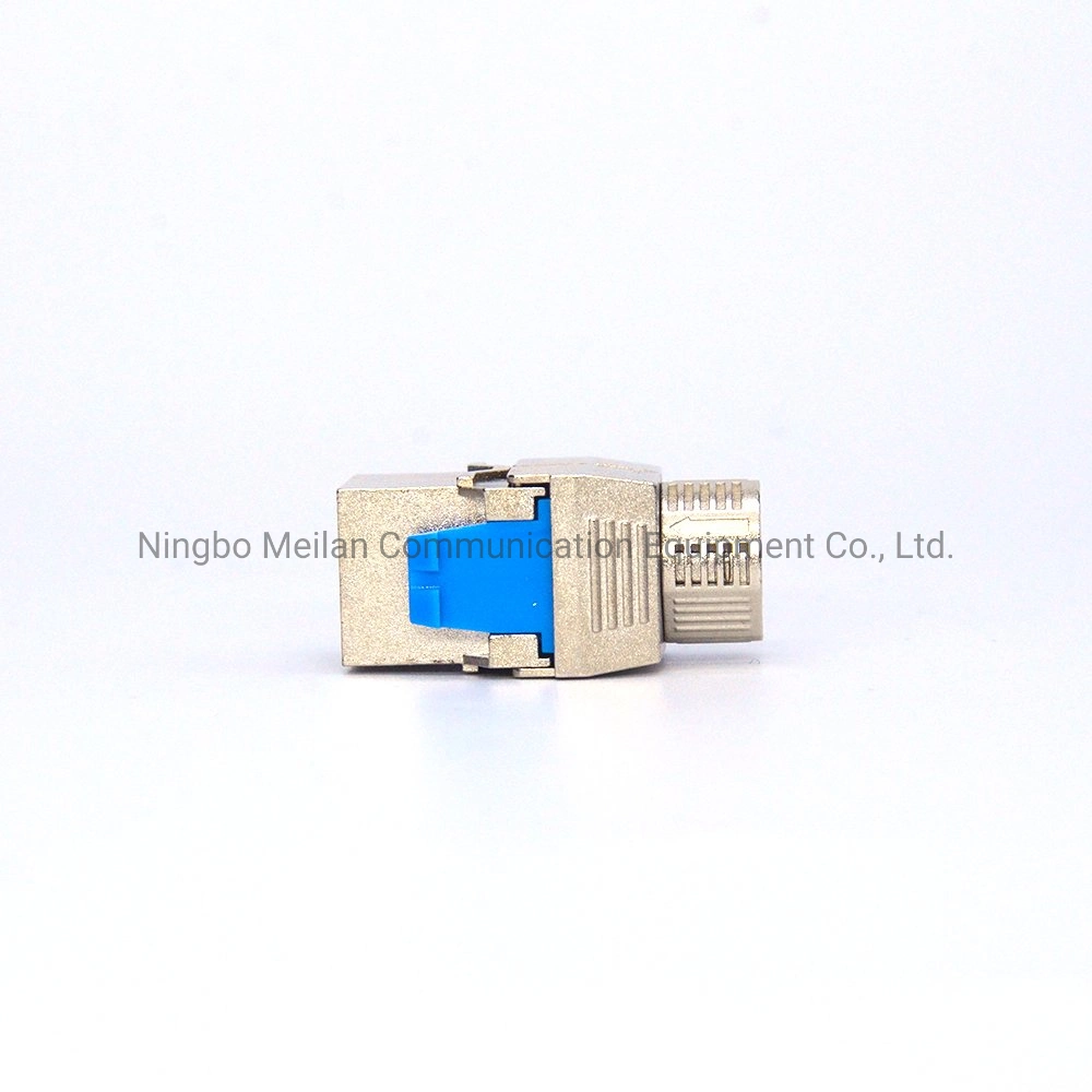 8p8c Hot Sale Cat. 8 STP RJ45 Modular Plug Toolless Type Keystone Jack