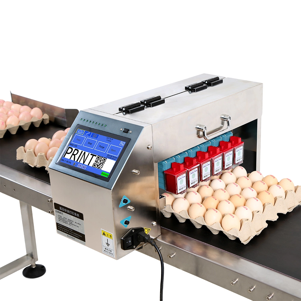 Logo Datum Codierung Inkjet Drucker Egg Code Druckmaschine für OEM