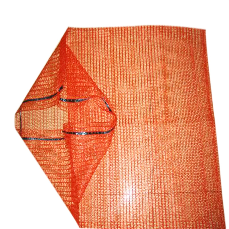 Heavy Duty PE Knitted Raschel Bag for Onions Packing Leno Woven Roll for Firewood Storage Bags