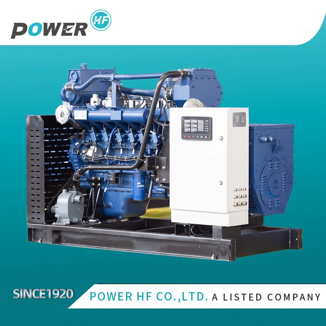 Sea Water Cooled Diesel Marine Generator Marine Silent Diesel Boat Generator Set Genset Gas Generator Set