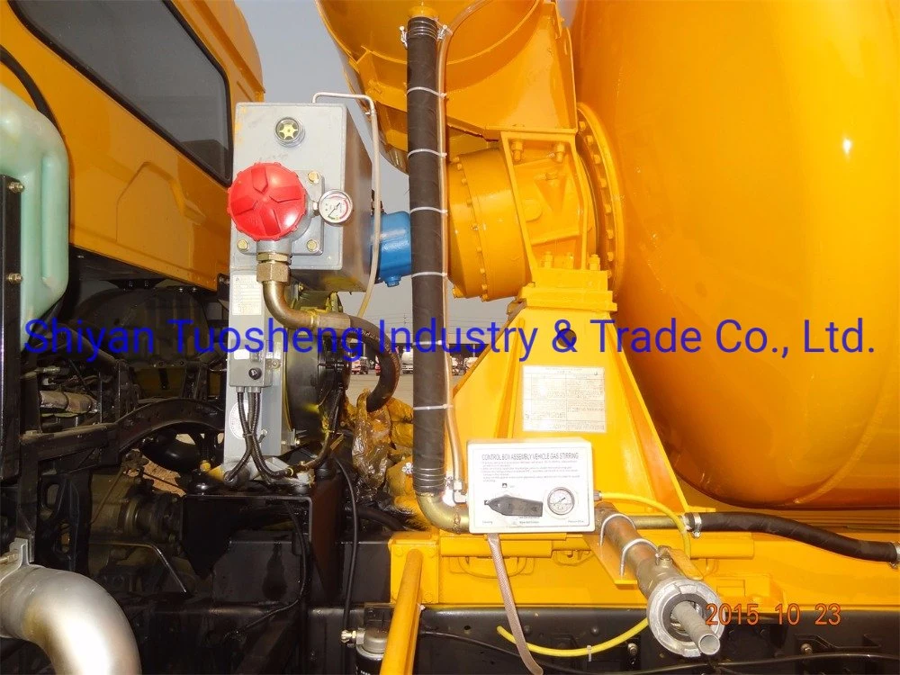 12cbm 375HP T8 6X4 Cement Mixer Truck