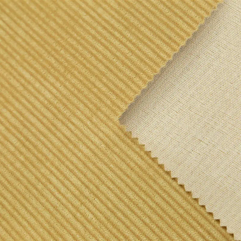 6 Hotsell Gales Home Produtos têxteis 90%10 poliéster%Nylon Tecido Corduroy para Pants brinquedos e calçado