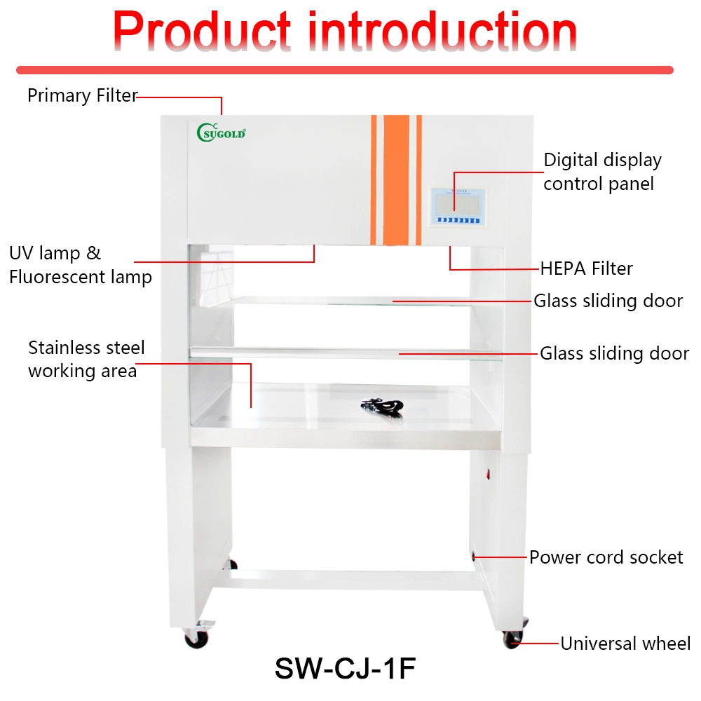 Single Person -Double Side All Steel Laminar Flow Cabinet