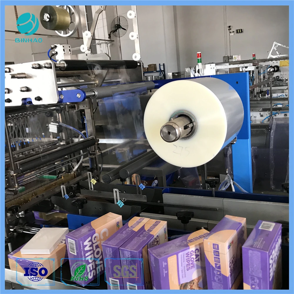 PVC BOPP Shirnk Film Wrapping Heat Sealing Machinery