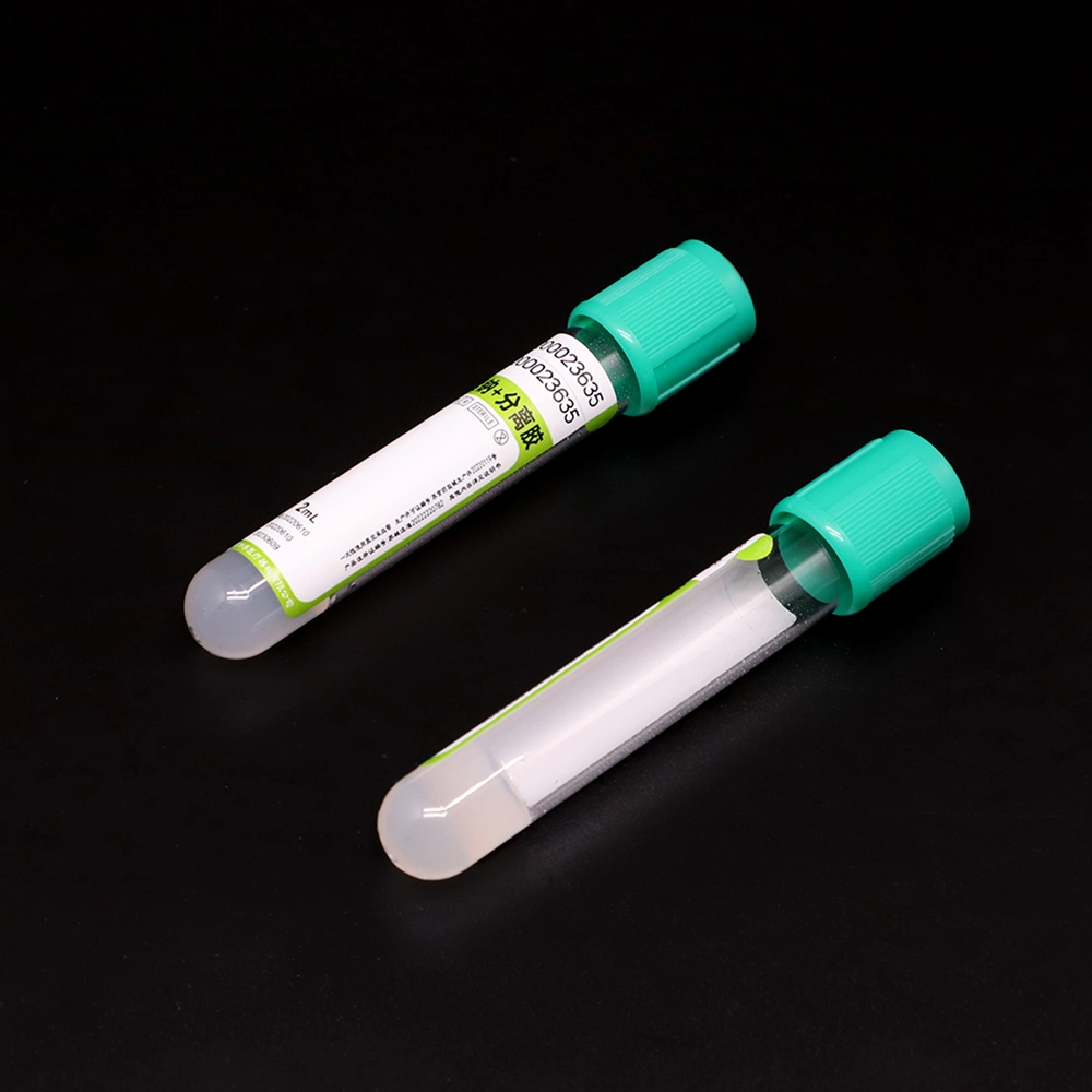 Esterilización por irradiación desechables 1-10ml Vacuum Medical Instrument Equipment Test Blood Tubo de recogida