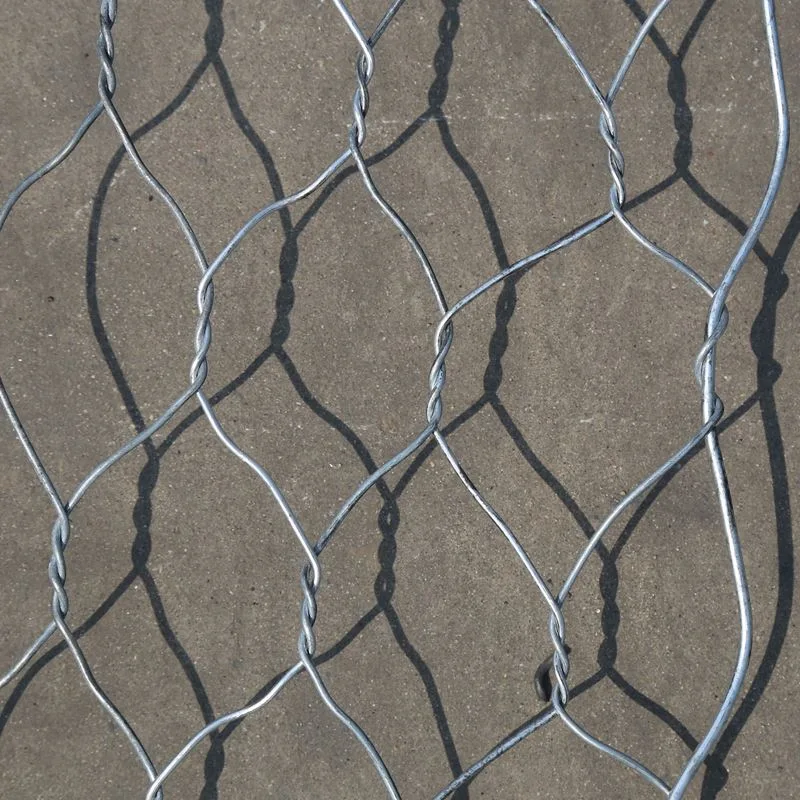 Granite Hexagonal Plastic Iron Wire Gabion Mesh Retaining Wall