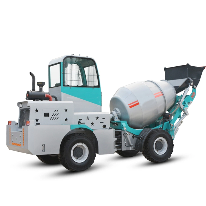 Self Loading Concrete Mixer Automatic Rotation Cmt4000RW Diesel Small Concrete Mobile Concrete Mixer Truck for Sale