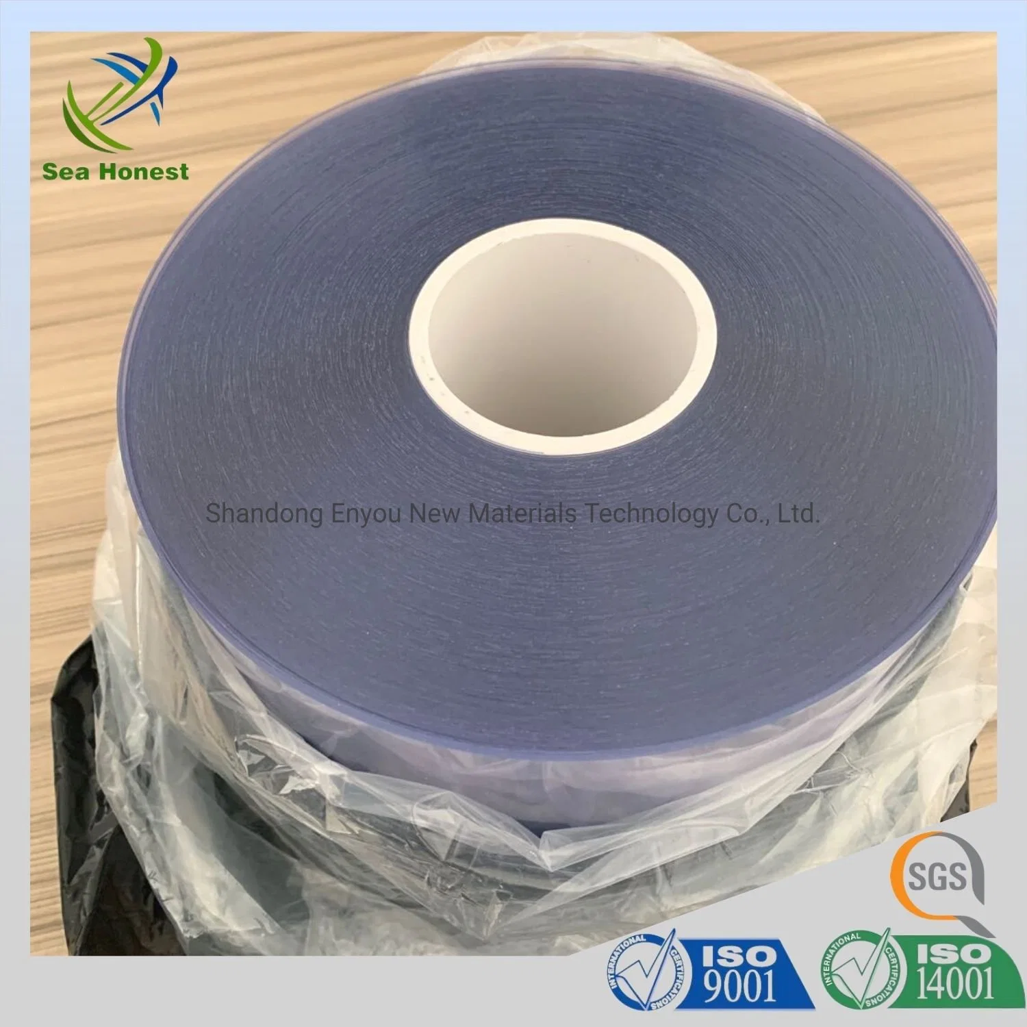 Clear Pharma Grade PVC Film Roll Pharmaceutical Packing PVC/PVDC Film