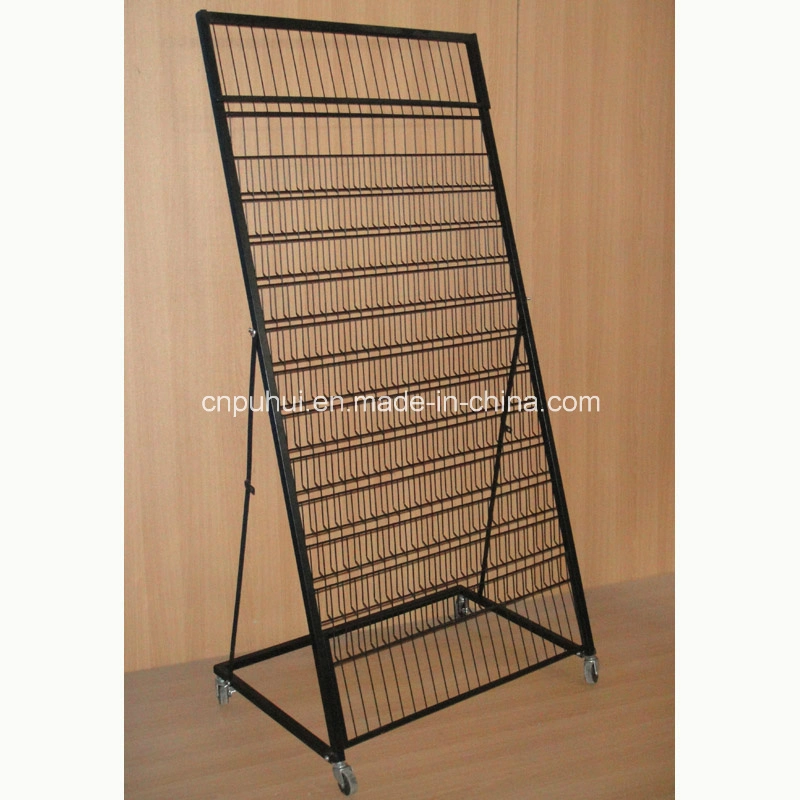 Multi Layer Folding Booklets Presentation Wire Display Shelving (PHY391)