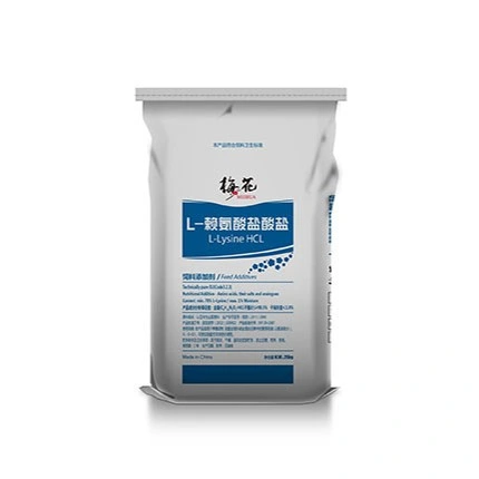 GMP ISO Amino Acid L-Lysine Hydrochloride Feed Grade 98.5% for Animals